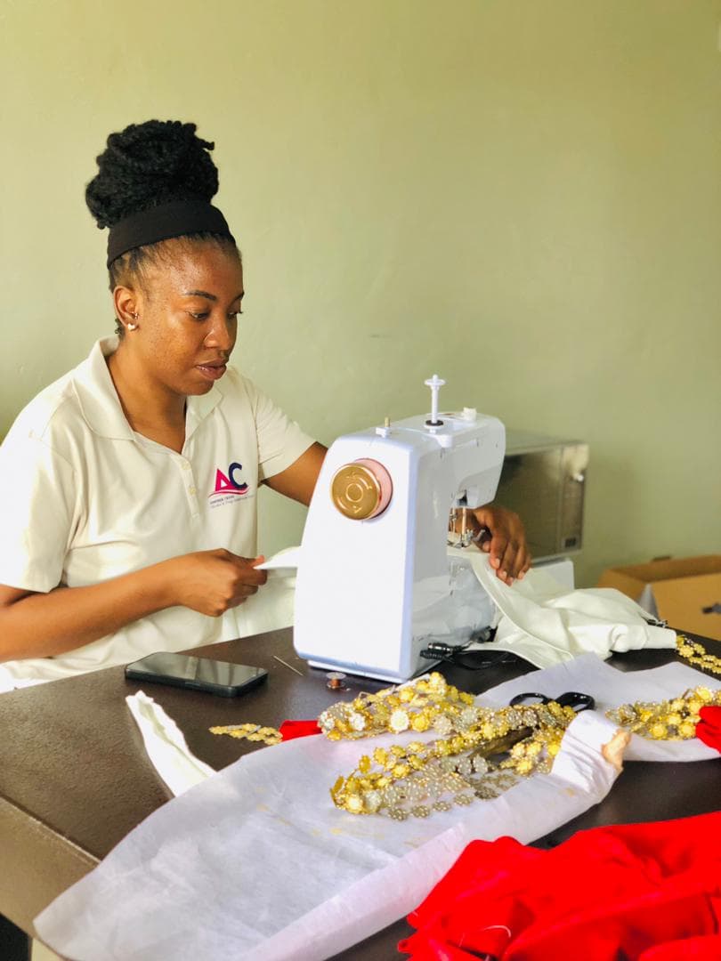 Vocational sewing activity